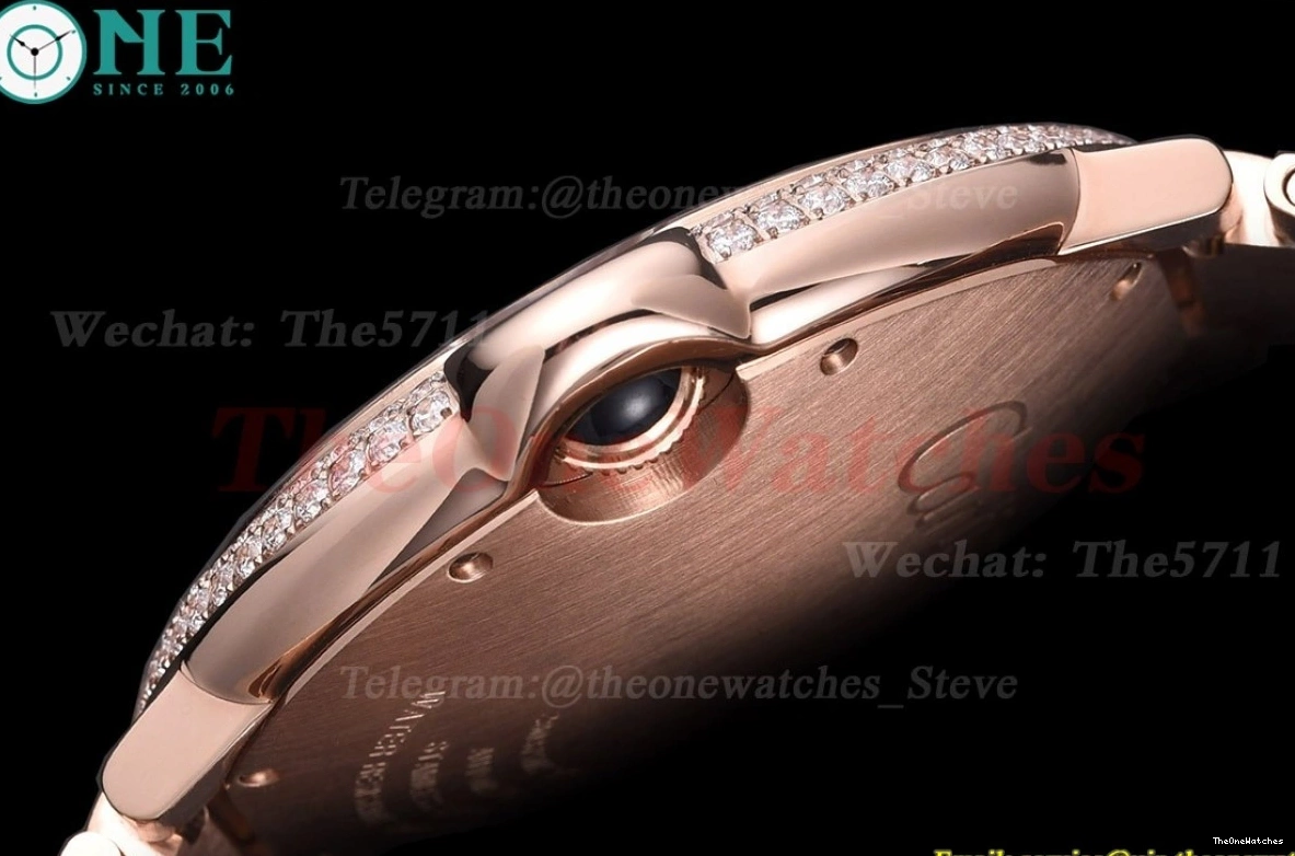 RG MY8215 De RG GDF Dial White Bleu Dia Ballon Cartier 42mm 0128